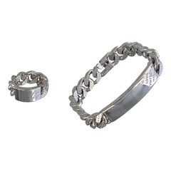 Louis Vuitton Metal Bracelet for Sale in Online Auctions