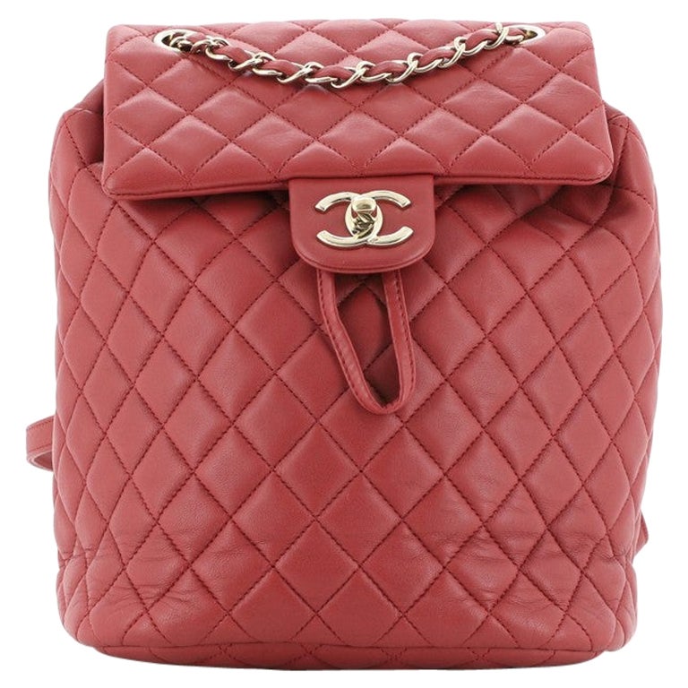 Chanel Urban Spirit Backpack Quilted Lambskin Small