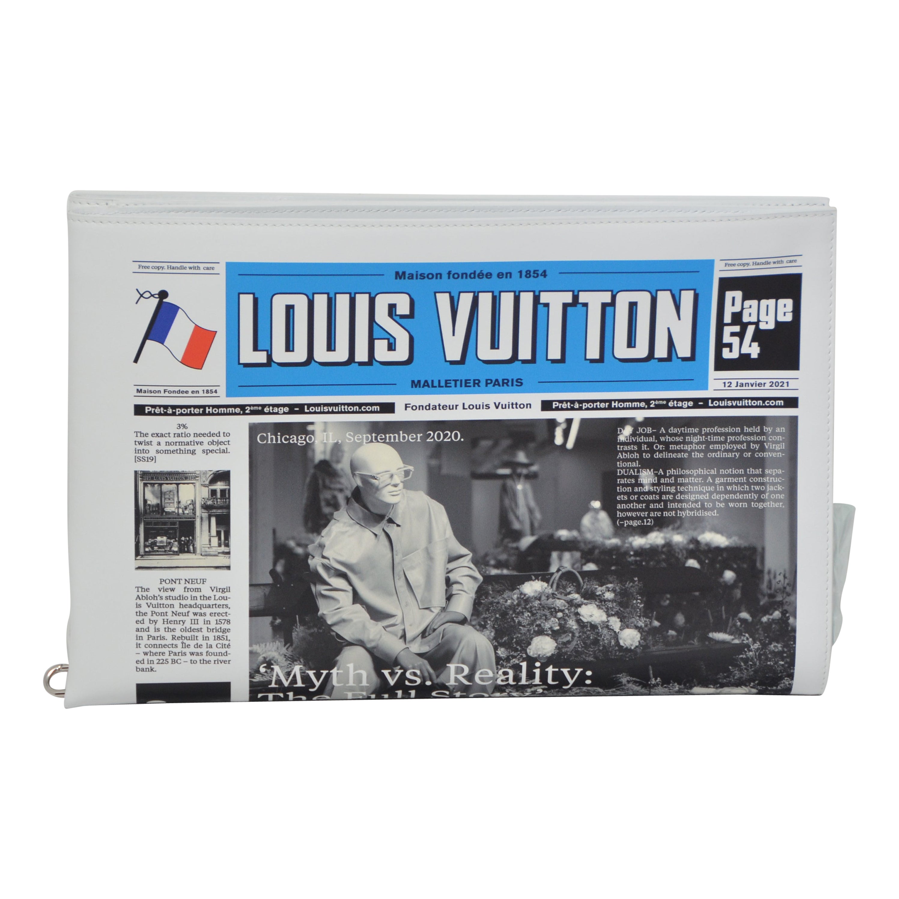 louis vuitton newspaper bag