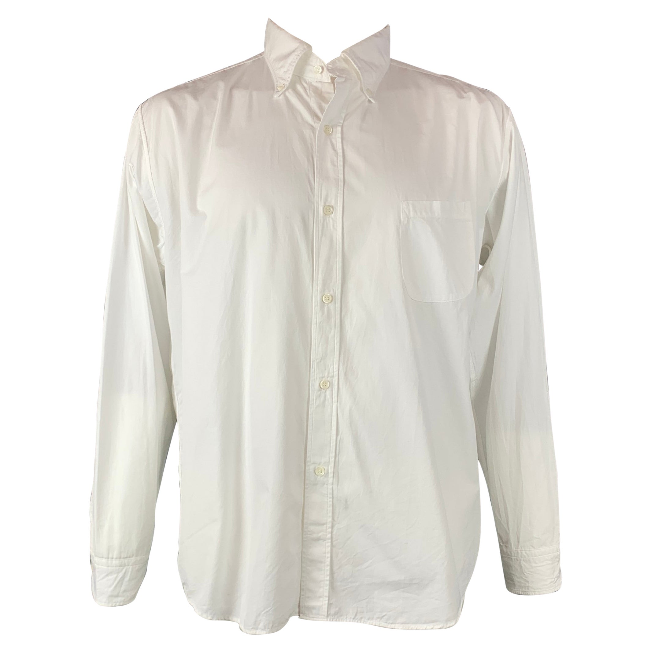 1990'S CHANEL Style Ivory Silk Crepe De Chine Ruffled Blouse at 1stDibs ...