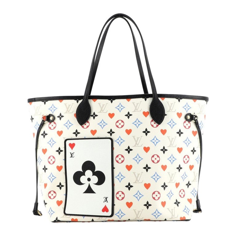Louis Vuitton Neverfull NM Tote Limited Edition Game On Multicolor Monogram MM For Sale