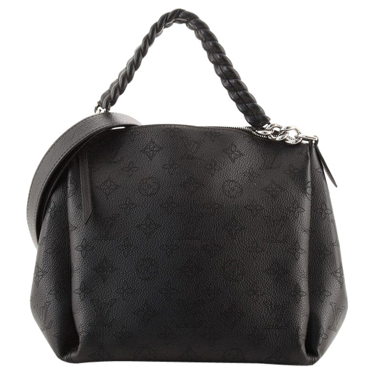 Louis Vuitton Babylone Handbag Mahina Leather BB For Sale