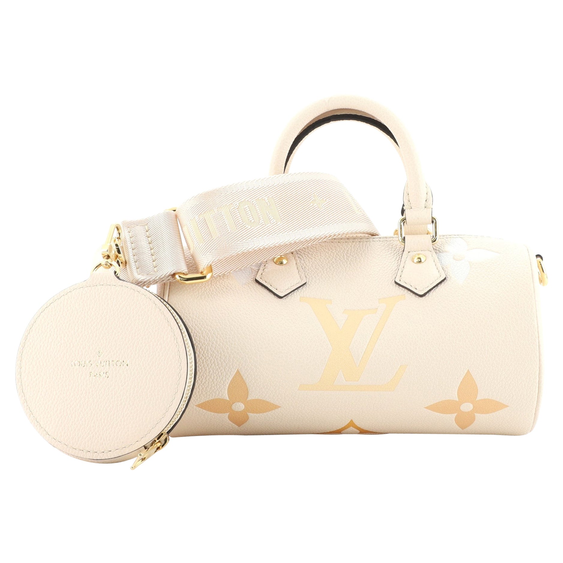 Louis Vuitton BB Papillon Bicolor Monogram Empriente Dove/Cream in Cowhide  Leather with Gold-tone - US