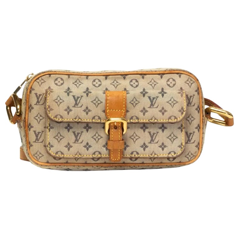 Louis Vuitton Vintage Mini Lin Juliette Crossbody Bag (TH0040)