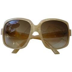 Christian Dior "Mother of Pearl" Sunglasses 60's 1 TRY02
