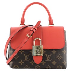 Louis Vuitton Locky Handtasche Monogramm Segeltuch mit Leder BB