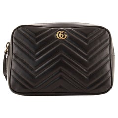 Gucci GG Marmont Square Belt Bag Matelasse Leather