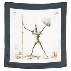 Salvador Dali Don Quichotte Écharpe en soie