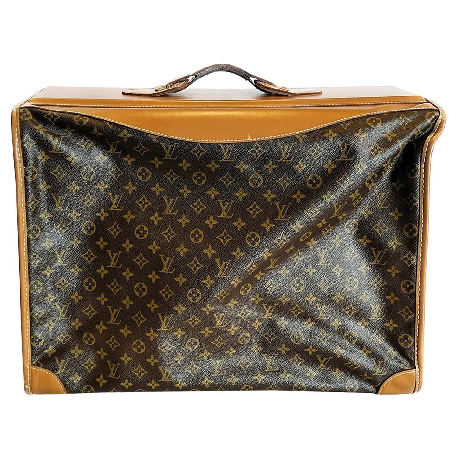 Louis Vuitton Vintage Monogram Canvas Garment Bag Luggage
