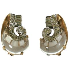 Trifari "Jelly Belly" Retro Clip Brooches 6