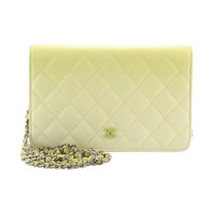 Wallet on Chain Quilted Ombre Lambskin