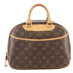 Louis Vuitton Trouville Handbag Monogram Canvas