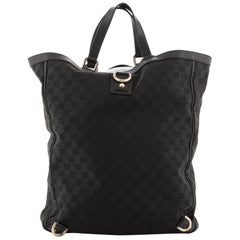 Gucci GG Canvas Abbey D-Ring Tote Bag (SHG-32980) – LuxeDH