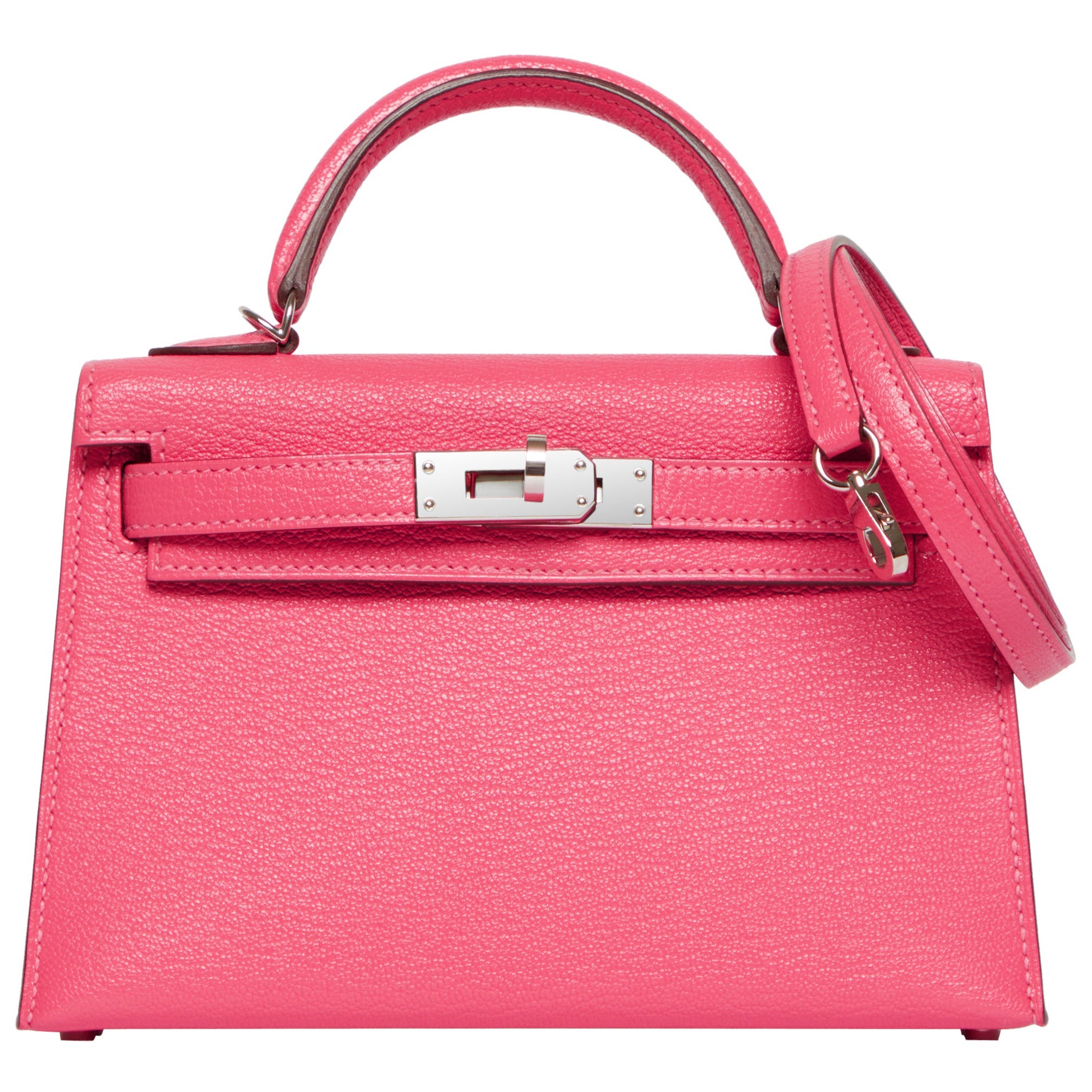 Hermes Birkin Bag 35cm Rose Jaipur Epsom with palladium Hardware ...