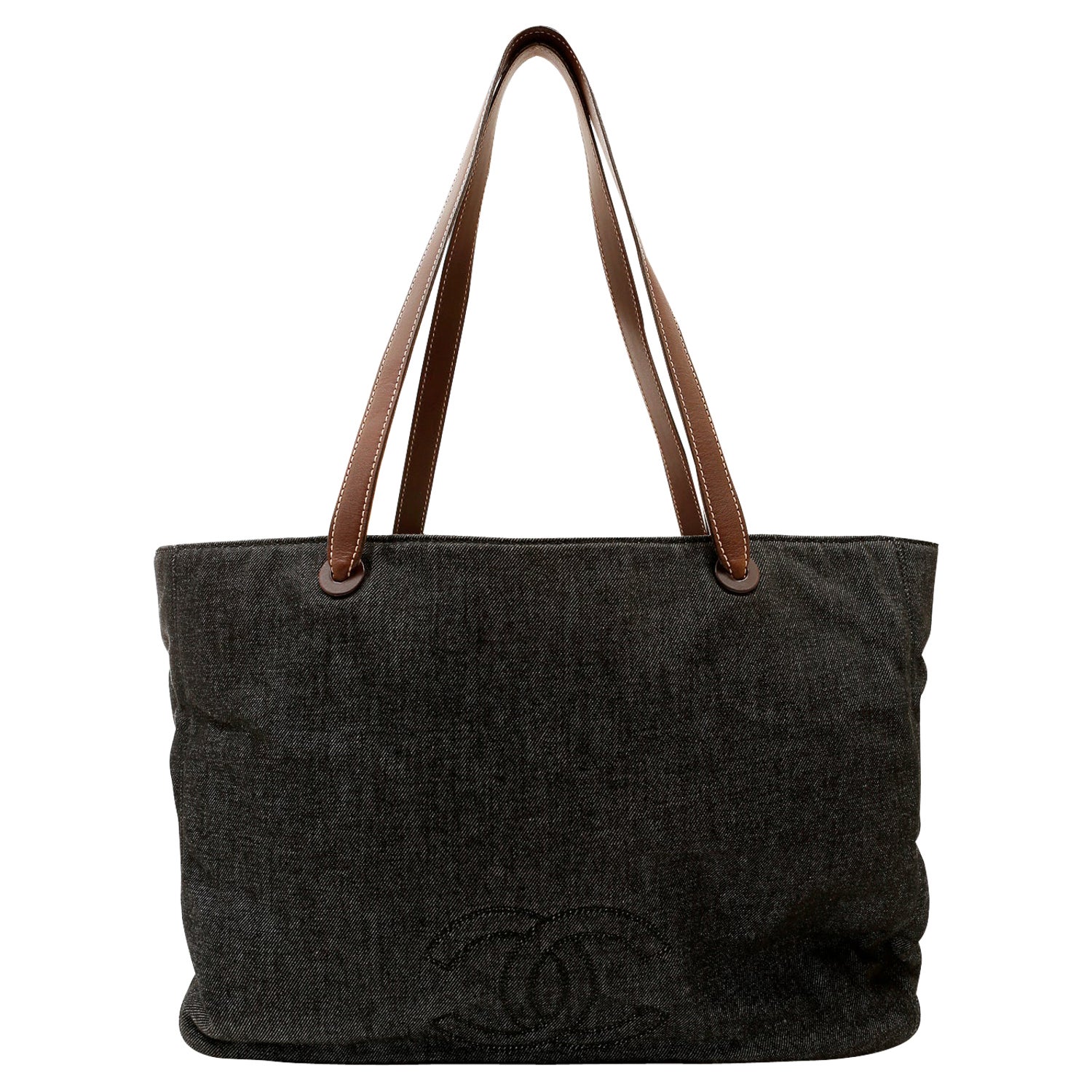 Longchamp Woven Crossbody Bucket Bag