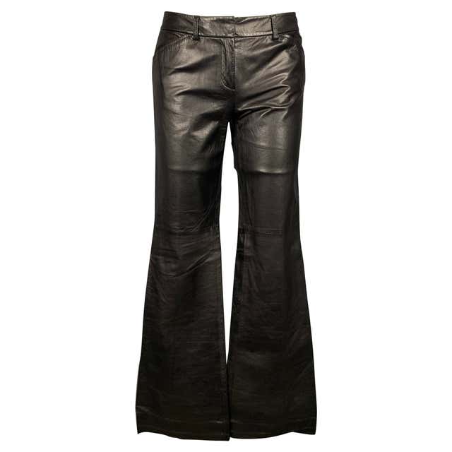 Theory Leather Pants - For Sale on 1stDibs