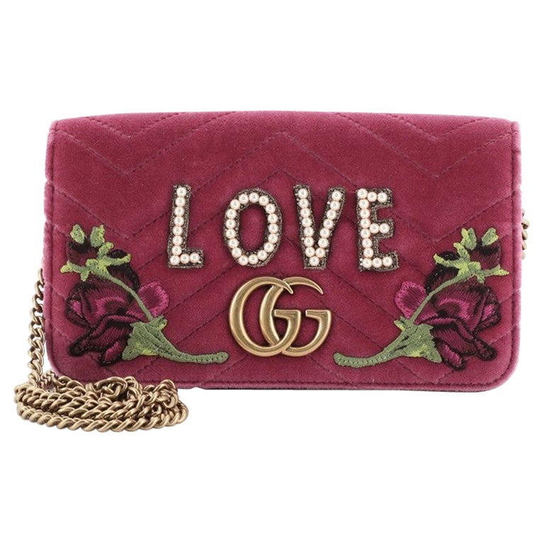 Gucci GG Marmont Shoulder Bag Velvet Small Taupe in Velvet with Antique  Gold-tone - US