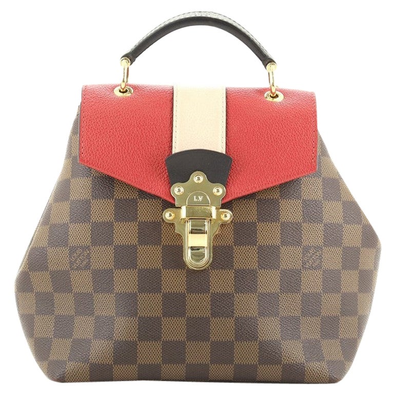 Louis Vuitton Clapton Backpack Damier and Leather at 1stDibs | louis  vuitton backpack charm