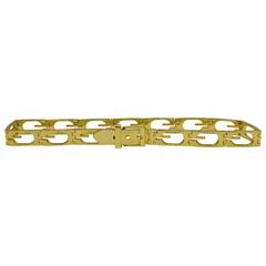 Gucci Goldplate G Metal Belt 7