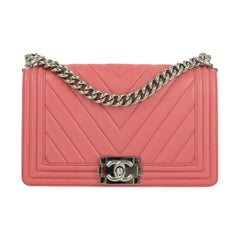 Chanel, Boy in pink leather