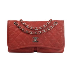 Chanel-Tasche aus rotem Leder