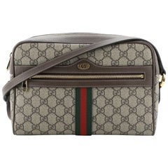 Gucci Ophidia Shoulder Bag GG Coated Canvas Small