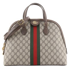 Gucci Ophidia Dome Top Handle Bag GG Coated Canvas Medium