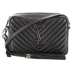 Saint Laurent Lou Camera Bag Matelasse Chevron Leather Small
