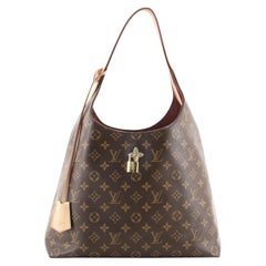 Louis Vuitton Flower Hobo Monogram Canvas