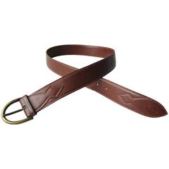 1990s Brown Gucci New Old Stock Leather belt 