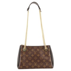 Louis Vuitton Surene Handbag Monogram Canvas with Leather BB