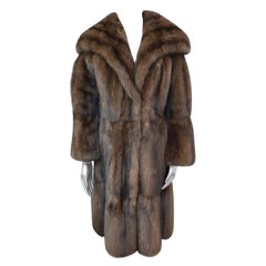 Used Unused Christian Dior Sable fur coat size 8