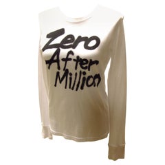 Undercover-Tee „Zero nach Million“