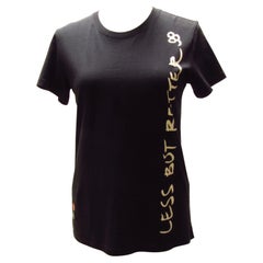 Undercover - T-shirt noir « Less But Better »