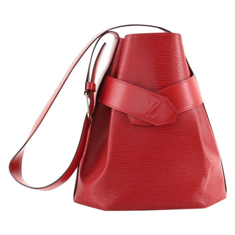 Louis Vuitton Vintage Sac d'Epaule Handbag Epi Leather PM at 1stDibs