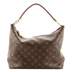 Louis Vuitton Sully Handbag Monogram Canvas PM