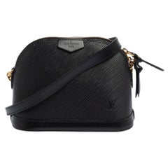 Louis Vuitton Black Epi Leather Mini Alma Bag