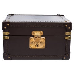 Louis Vuitton Brown Leather Jewelry Box