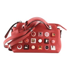 Fendi By The Way Satchel Studded Leather Mini