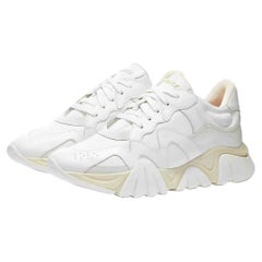 NOUVEAU TRAINERS VERSACE SQUALO WHITE CALF-HAIR 41-8 ; 42,5-9,5 ; 43-10 ; 45-12 ; 46-13