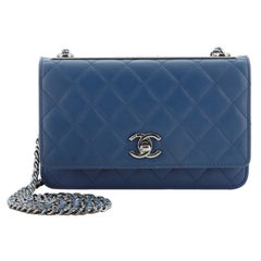 Chanel Trendy CC Wallet on Chain Quilted Lambskin