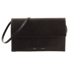 Celine Folded Strap Clutch Leather