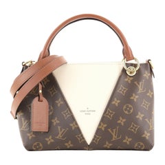 Louis Vuitton V Tote Monogram Canvas and Leather BB