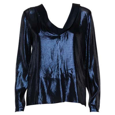 Gucci Guccissima Burn Out Velvet Shirt With French Cuffs at 1stDibs ...