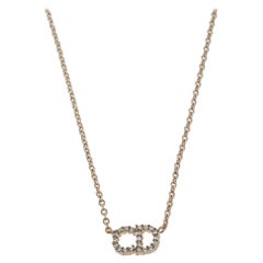 Dior Gold Tone Clair D Lune Necklace