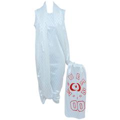 Alexander McQueen Runway Spring 2000 Long Train Dress Mint 42 4