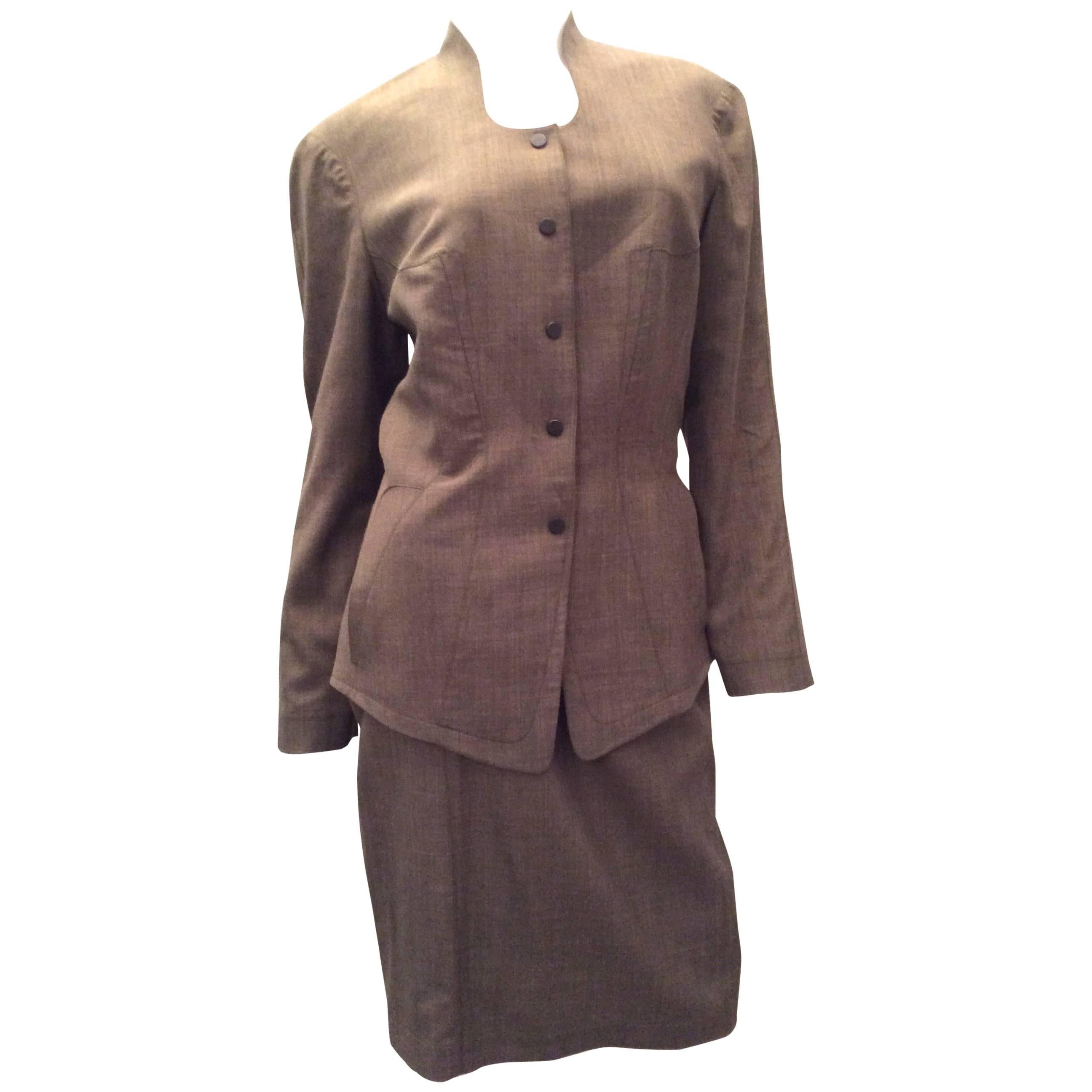 Thierry Mugler 2 Piece Suit  For Sale