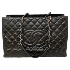 Chanel XL Black Grand Shopper Tote