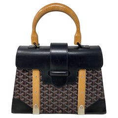 Goyard Black Saigon MM Sac en bois