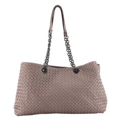 Bottega Veneta Double Chain Tote Intrecciato Nappa Large